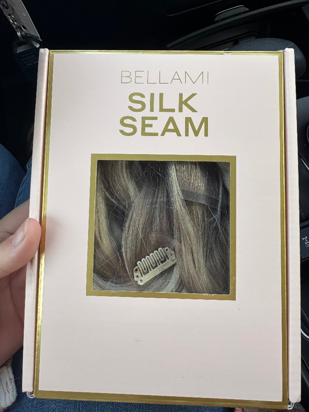 Bellami Silk Seam clip in hair extensions